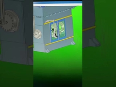 T-Stück des Edelstahl-30kw, das Maschinen-hohe Leistungsfähigkeit Plc-Kontrolleur Automation bildet