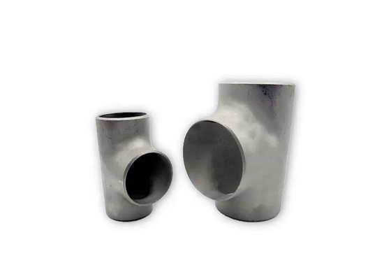 ISO Certified Carbon Steel Reducing Tee Sand Blasting