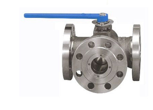 Q45F WCB 304 316 316L Three Way Ball Valve PN1.6 2.5 4.0 6.4